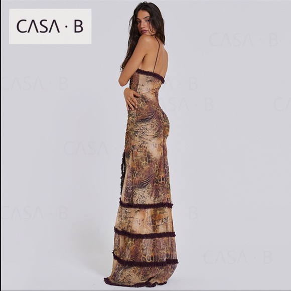 Seraphina Frill Maxi Dress